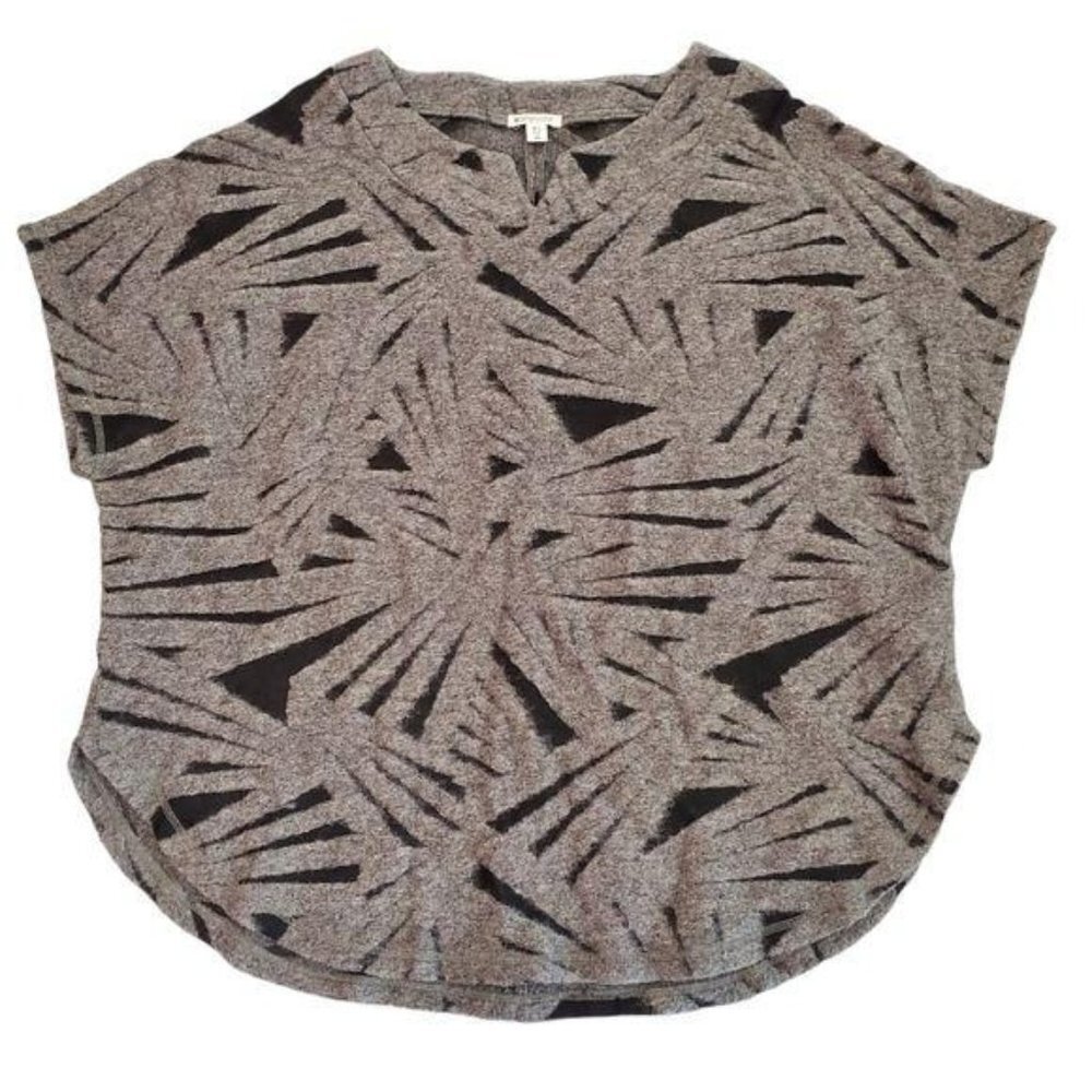 Spanner Short Sleeve Wool Blend Top